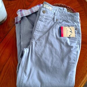 Blue Mountain Women's Gray Lined Jeans size 10